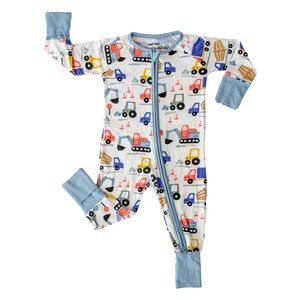 Little Sleepies Construction Zippy, 6-12M